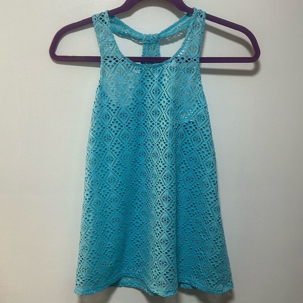 Girls cover-up tank size 8